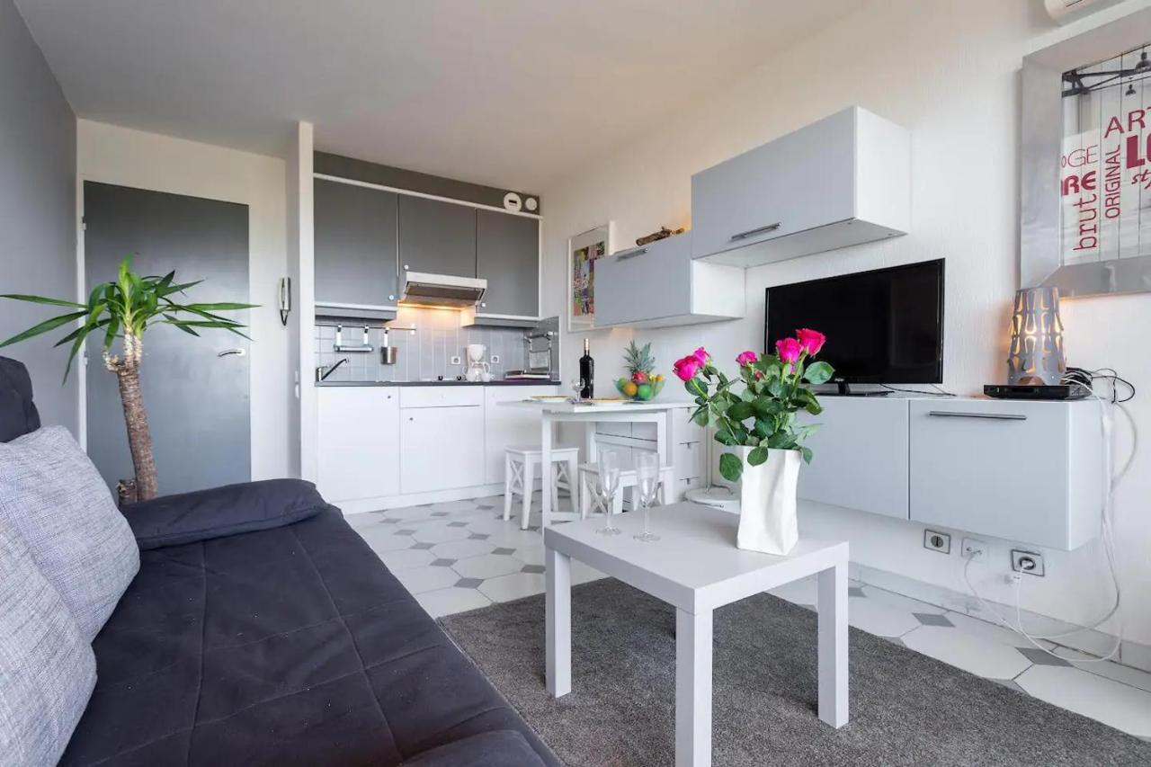Modern Studio Apt W/Balcony/Port Views/Nr Old Town Antibes Dış mekan fotoğraf